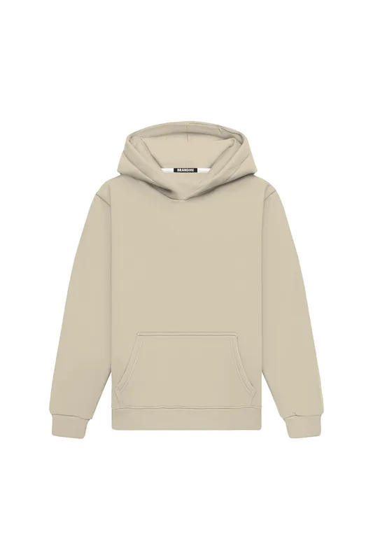 Hoodie Regular LIGHT LOOP STONE — BrandMe