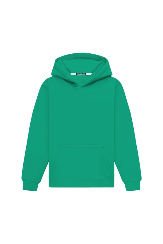 Hoodie Regular LIGHT LOOP KELLY GREEN — BrandMe