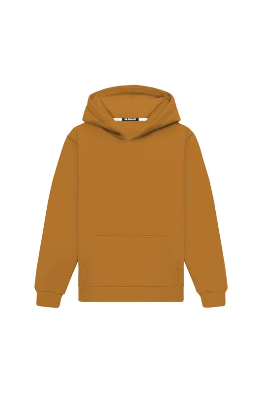 Hoodie Regular LIGHT LOOP MUSTARD — BrandMe