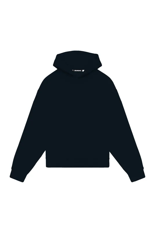 Hoodie Oversize LIGHT LOOP NAVY — BrandMe