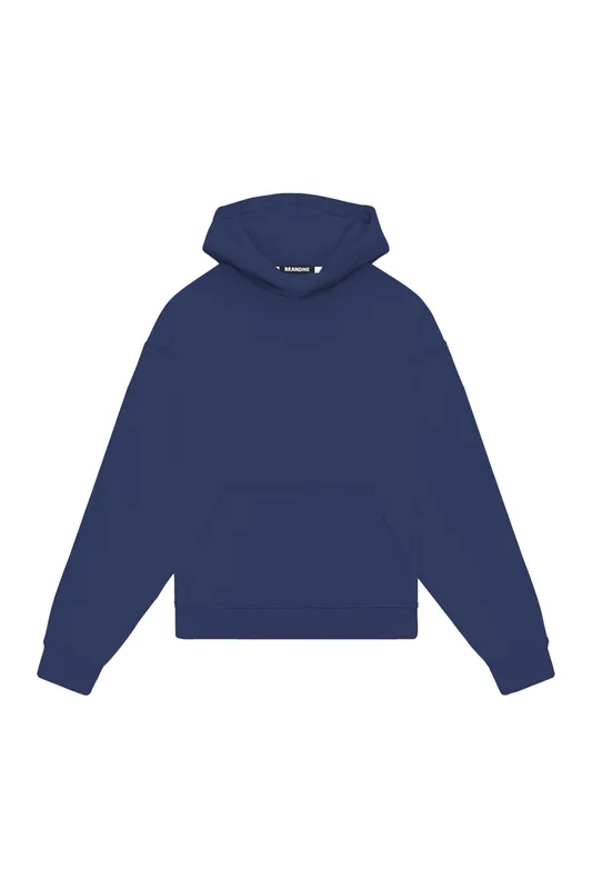 Hoodie Oversize LIGHT LOOP DENIM — BrandMe