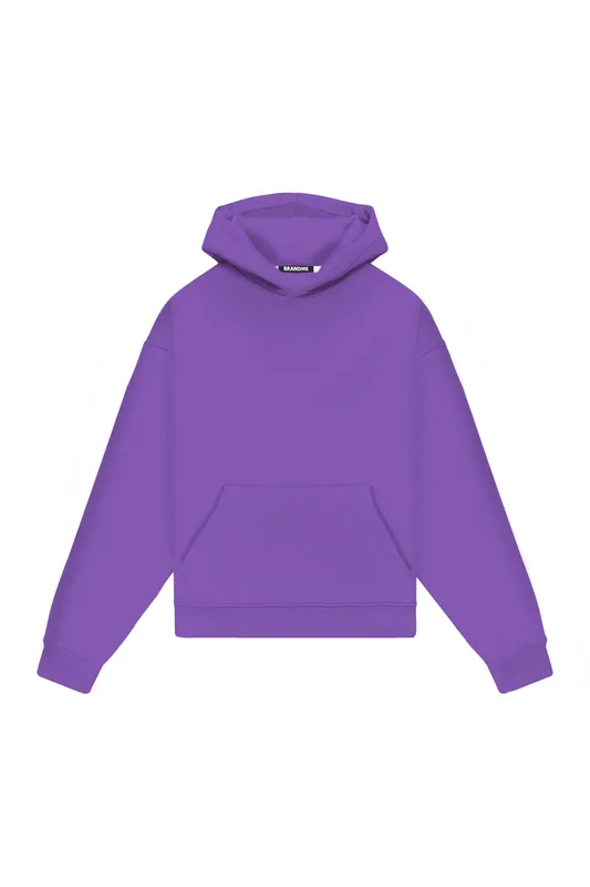 Hoodie Oversize LIGHT LOOP VIOLET — BrandMe
