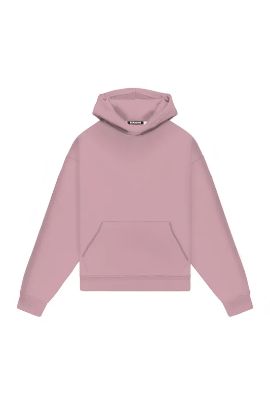 Hoodie Oversize LIGHT LOOP MARSHMALLOW — BrandMe