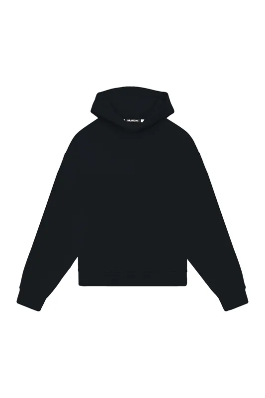 Hoodie Oversize LIGHT LOOP ANTHRACITE MELANGE — BrandMe