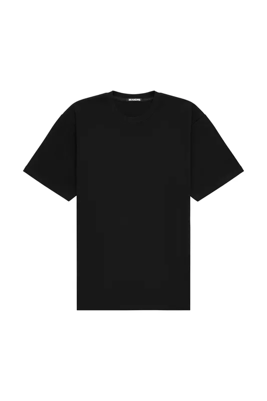 T shirt oversize MEDIUM BLACK — BrandMe