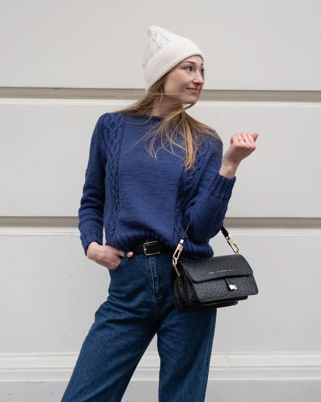 Sweter LAMIA Handmade — cisza | kolektyw