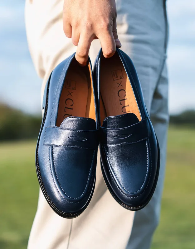 Penny Loafers Granat Dandycore x — CLUE