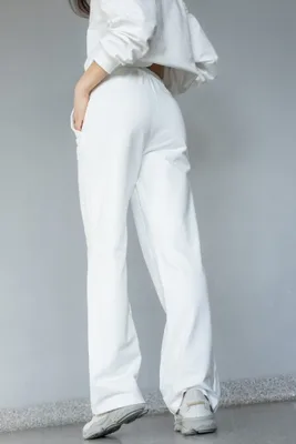 Spodnie dresowe YORK white — Fesaar