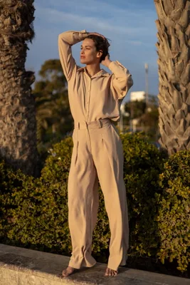 Spodnie BARI Beige — Fesaar