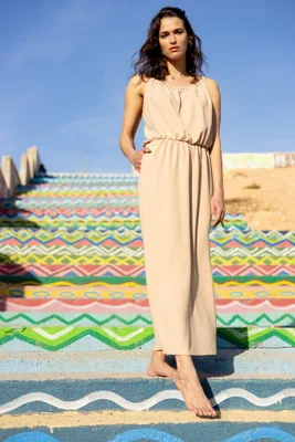 Sukienka JAMAICA Beige — Fesaar