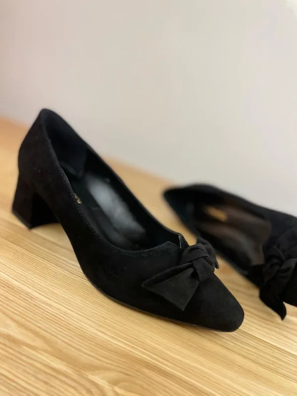 Czarne czółenka Tatiana — Konopka Shoes