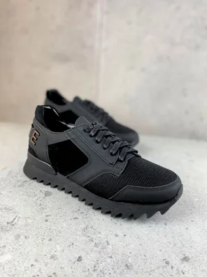 Czarne sneakersy Blanka — Konopka Shoes