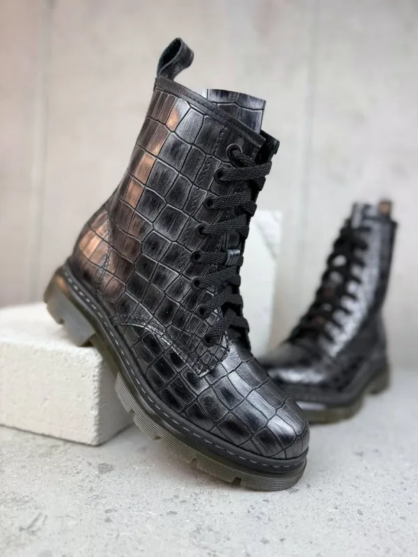 Czarne botki Karola — Konopka Shoes