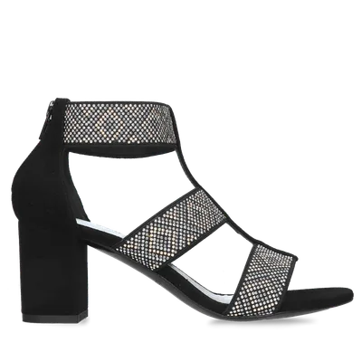 Czarne sandały Ines — Konopka Shoes