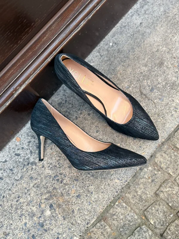 Czarne czółenka Penelope — Konopka Shoes