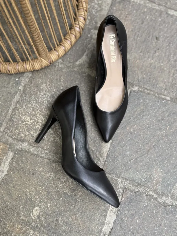 Czarne szpilki Selina — Konopka Shoes