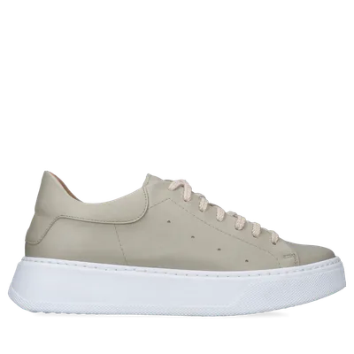 Zielone sneakersy Lusi — Konopka Shoes