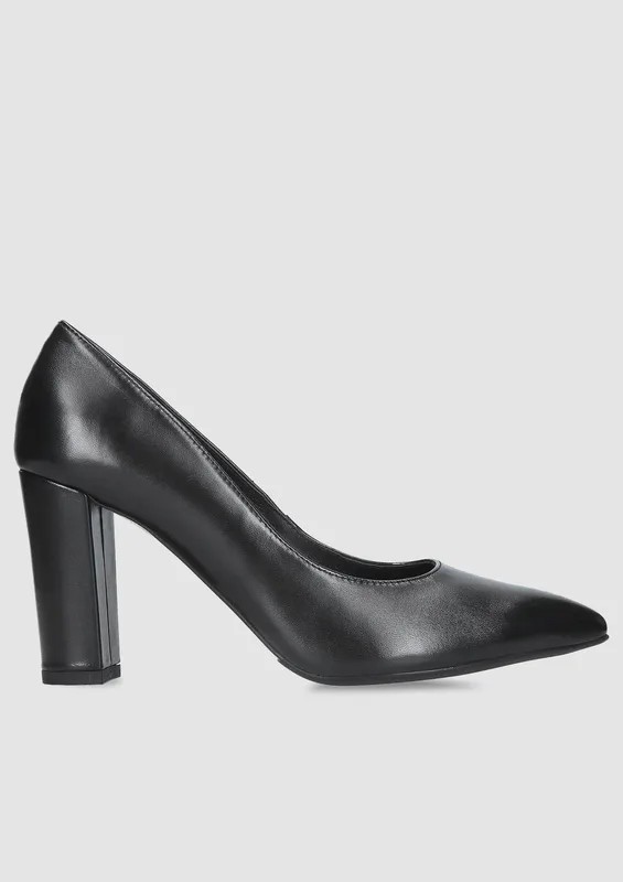 Czarne czółenka Selina — Konopka Shoes