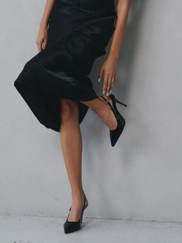 Czarne szpilki Milano — Konopka Shoes