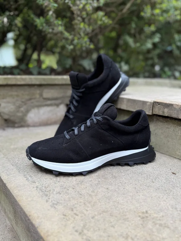 Czarne sneakersy Cillian — Konopka Shoes