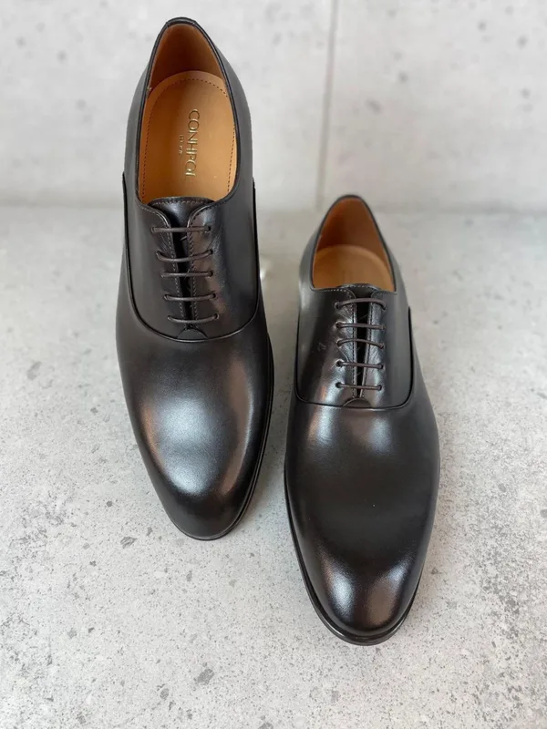 Brązowe Półbuty Kevin — Konopka Shoes