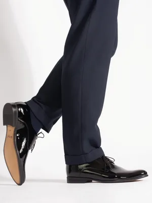 Czarne buty eleganckie Dorian — Konopka Shoes