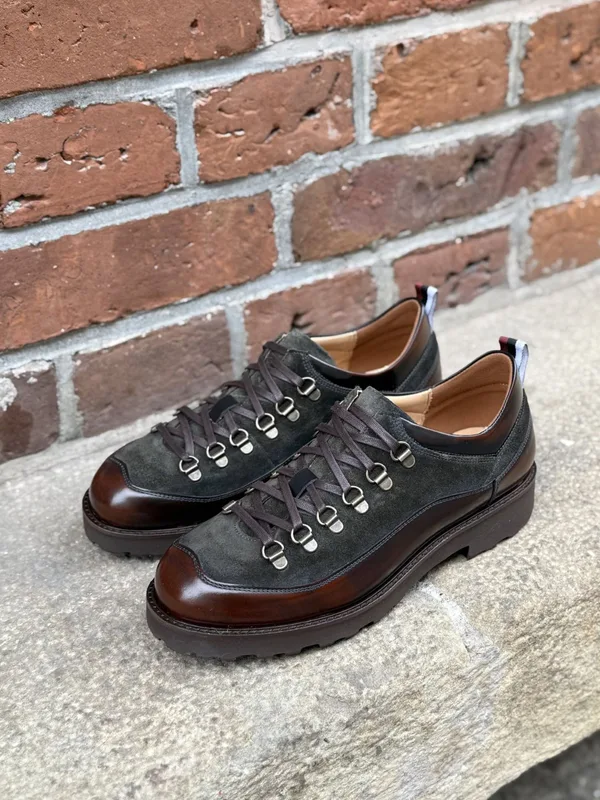 Brązowe półbuty Lukas — Konopka Shoes