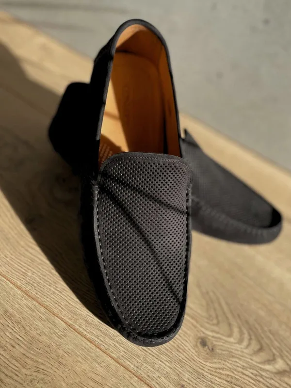 Czarne mokasyny Vincenzo — Konopka Shoes