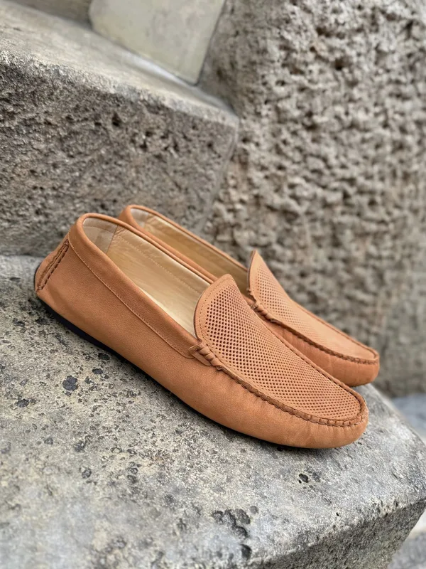 Brązowe mokasyny Vincenzo — Konopka Shoes