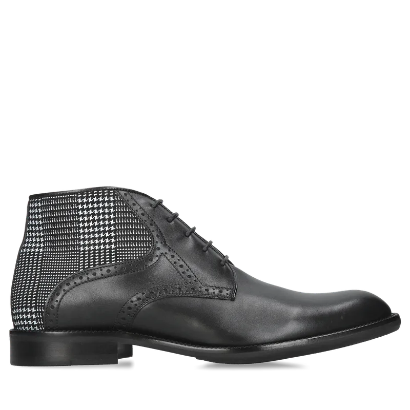 Czarne trzewiki Tomy II — Konopka Shoes