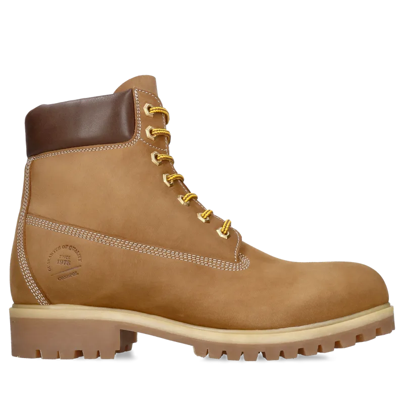 Brązowe trzewiki Malcolm — Konopka Shoes