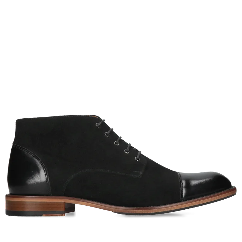 Czarne trzewiki Tomy II — Konopka Shoes