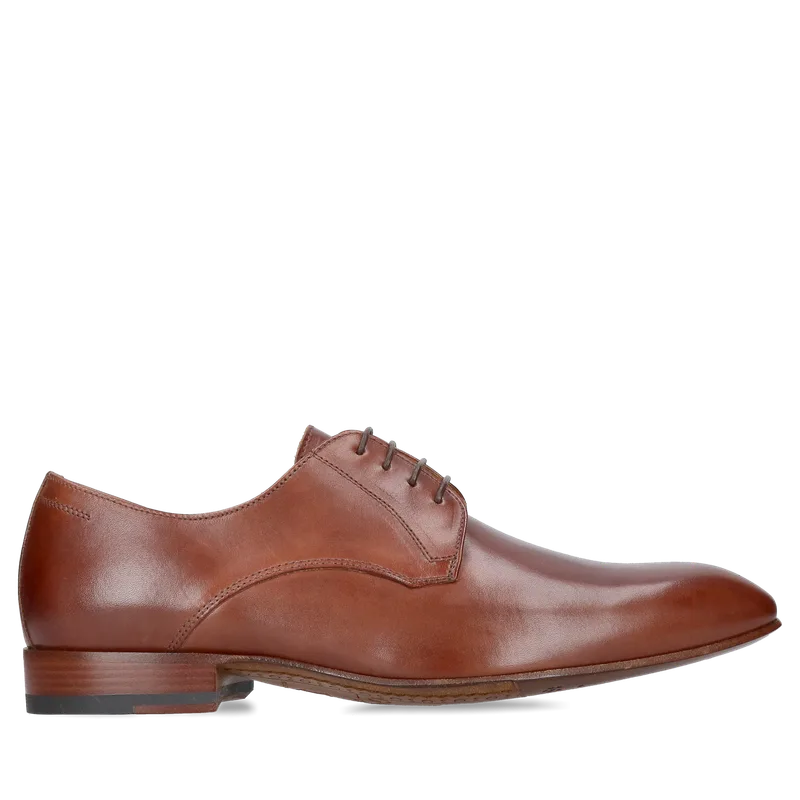 Brązowe buty Kevin Gold Collection — Konopka Shoes