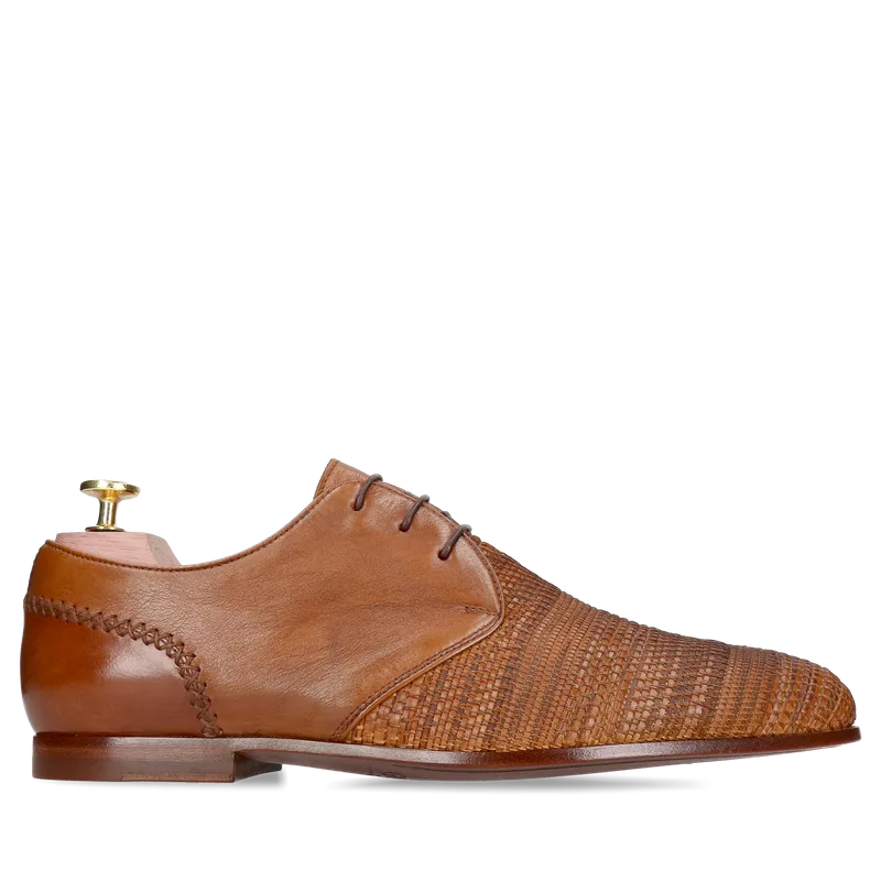 Brązowe półbuty Hugo Gold Collection — Konopka Shoes