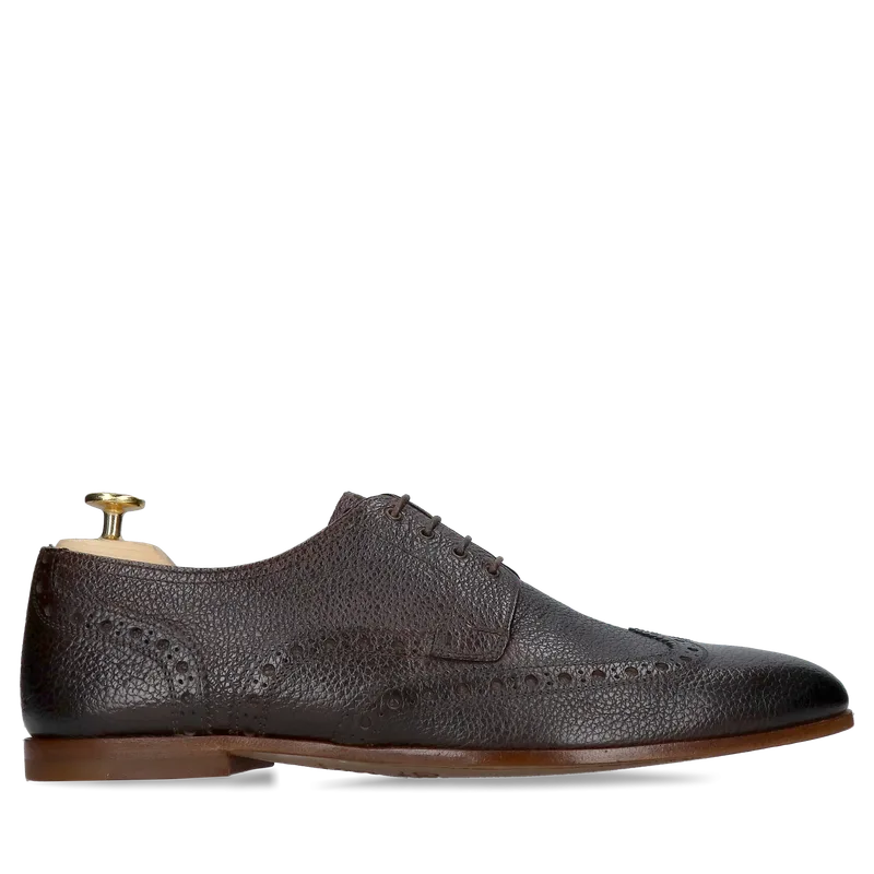 Brązowe buty Hugo Gold Collection — Konopka Shoes