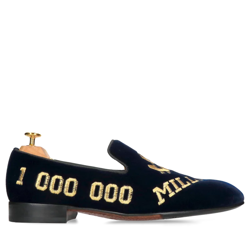 Czarne półbuty Kevin Gold Collection — Konopka Shoes