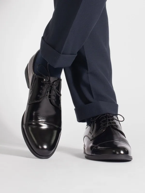 Czarne klasyczne buty Kellen — Konopka Shoes