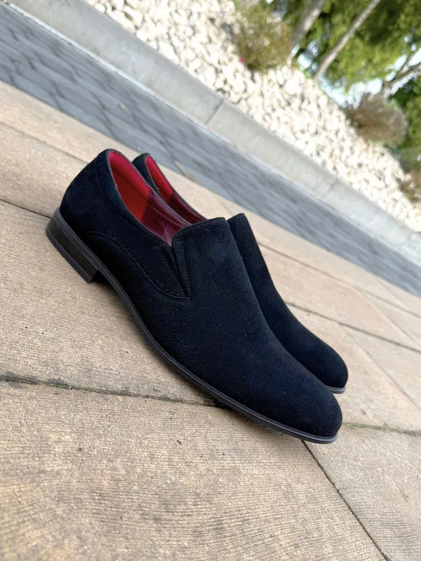 Czarne loafersy Kellen — Konopka Shoes
