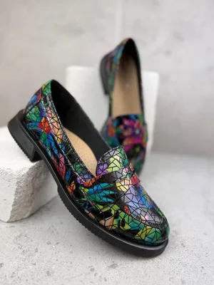 Kolorowe loafersy Julia — Konopka Shoes