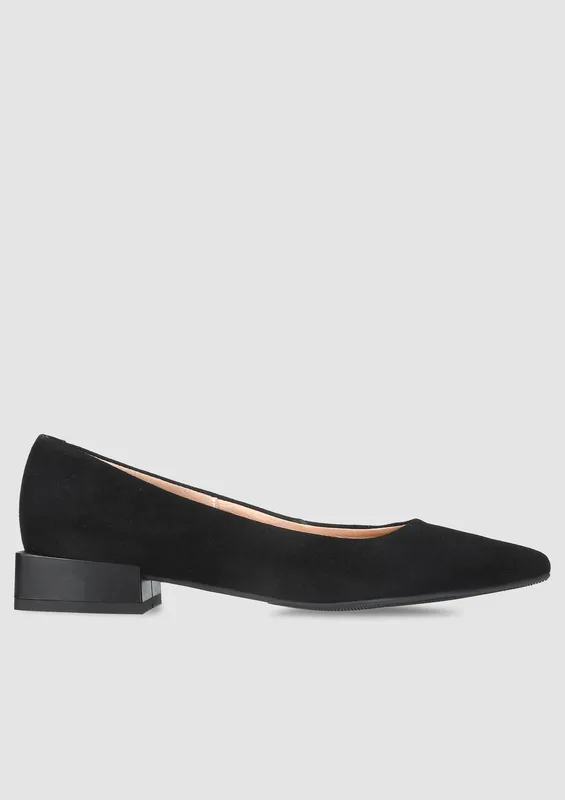 Czarne czółenka Gaia — Konopka Shoes