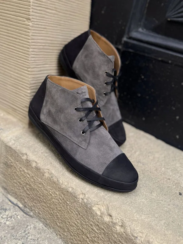 Szare trzewiki Rocky — Konopka Shoes