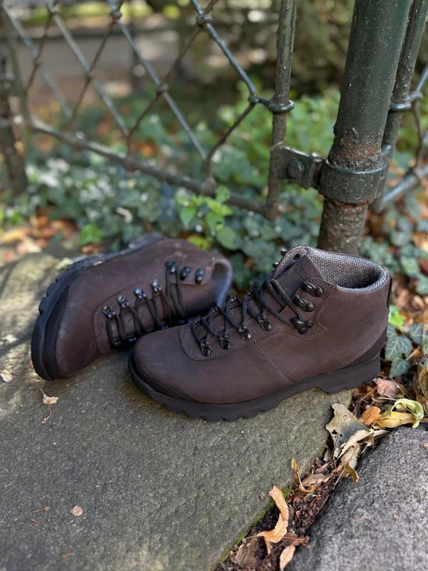 Brązowe botki Magnus — Konopka Shoes