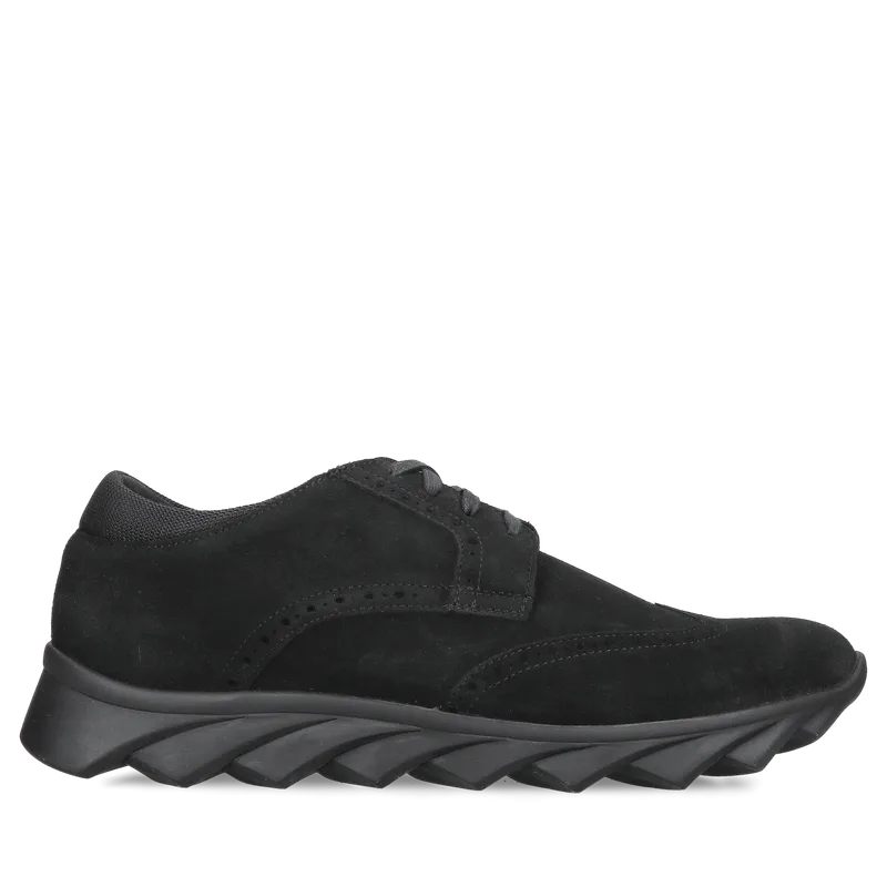 Czarne sneakersy Cillian — Konopka Shoes