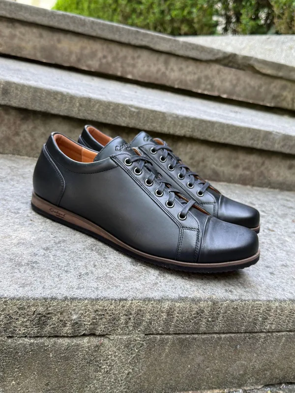 Czarne sneakersy Ksawery — Konopka Shoes