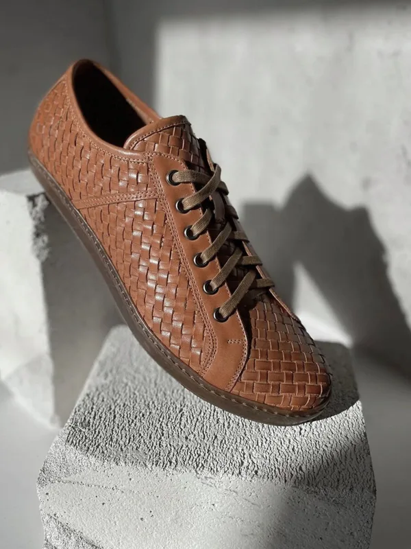 Brązowe półbuty Fotyn — Konopka Shoes