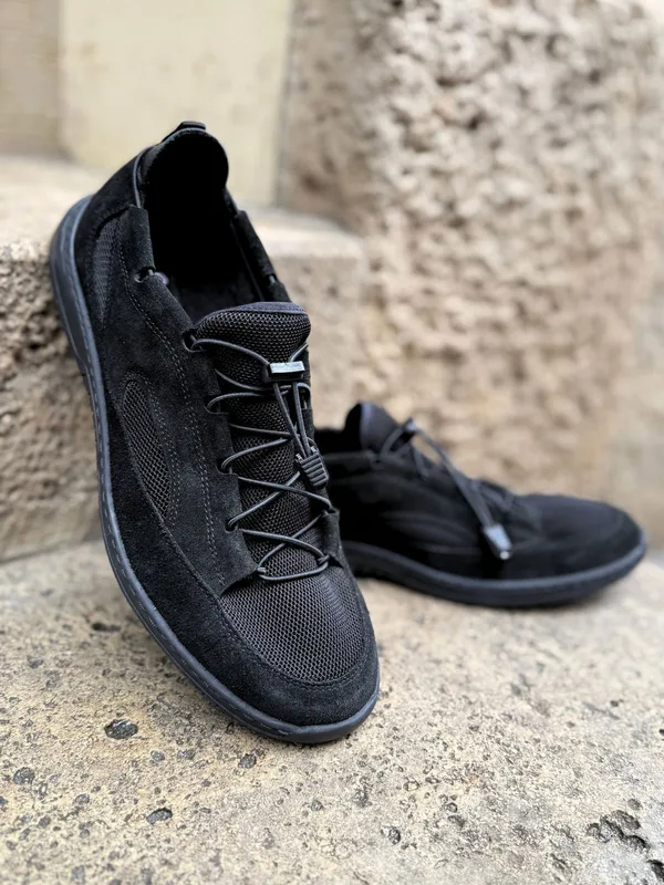 Czarne sneakersy Edgar — Konopka Shoes