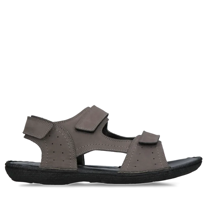 Szare sandały Rafael — Konopka Shoes