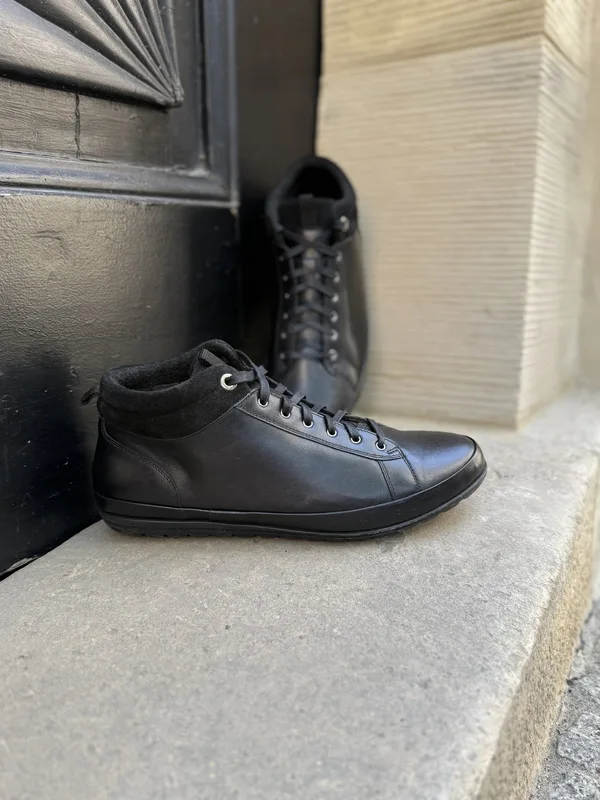 Czarne trzewiki Rocky — Konopka Shoes