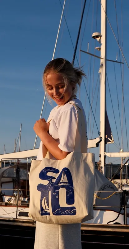 Torba Jaskółka Blue — Last Sunny Days