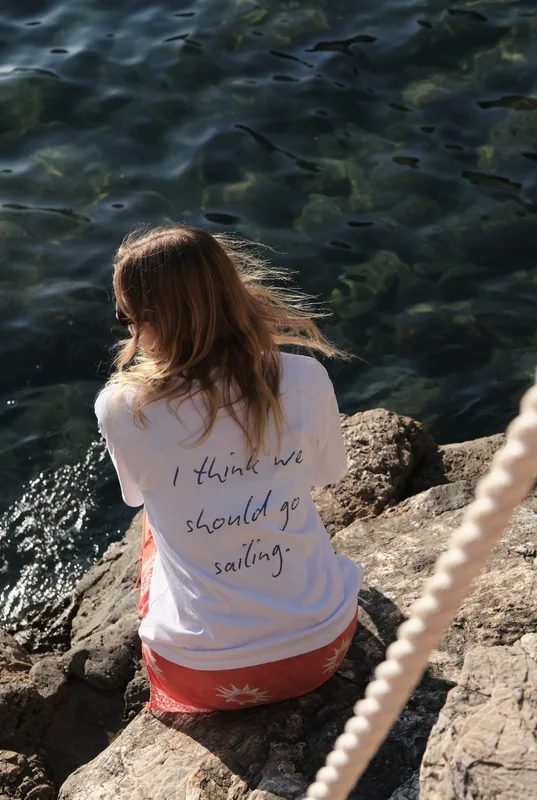 T shirt Let's Go Sailing — Last Sunny Days